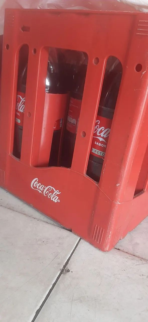 Caixa de coca retornável 