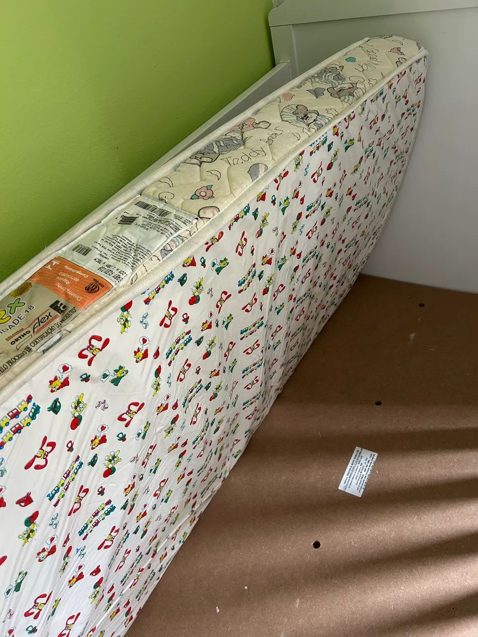 Berço Branco com colchão para bebê  - Foto 6