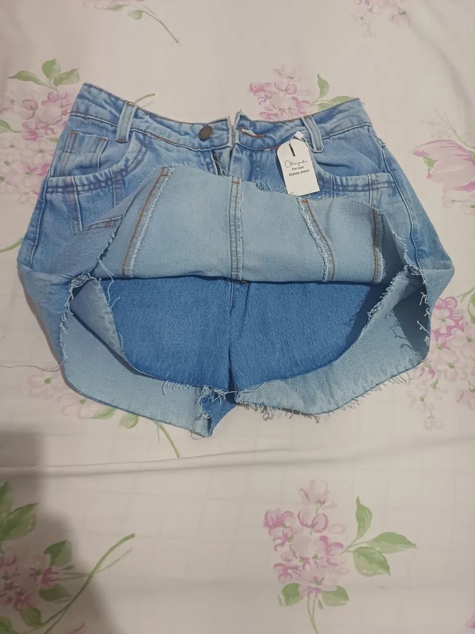 Short saia jeans  - Foto 3
