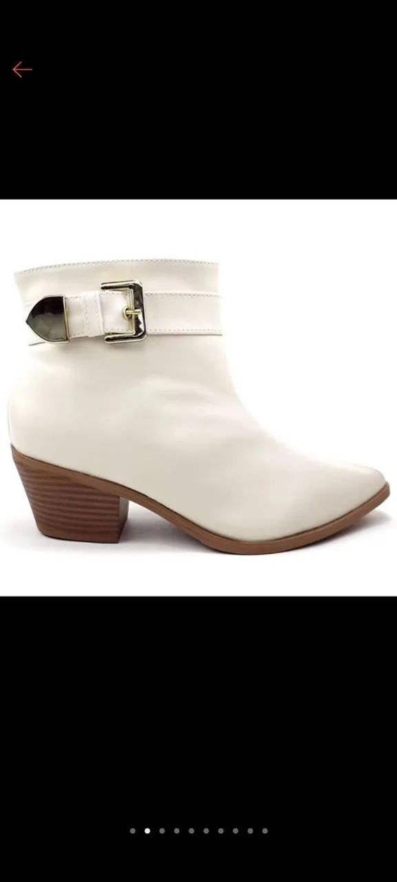 Bota branca 