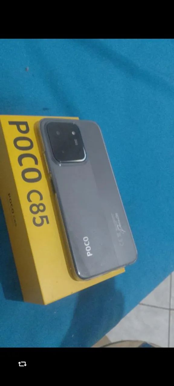 Poco c85 126 gigas um mês de uso. *2