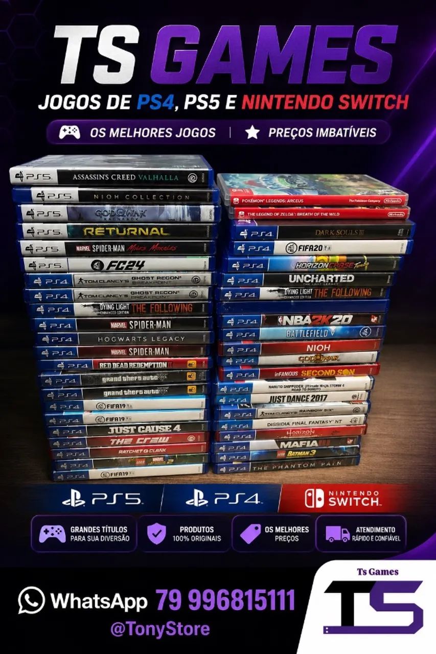 Jogos novos e seminovos - Foto 4