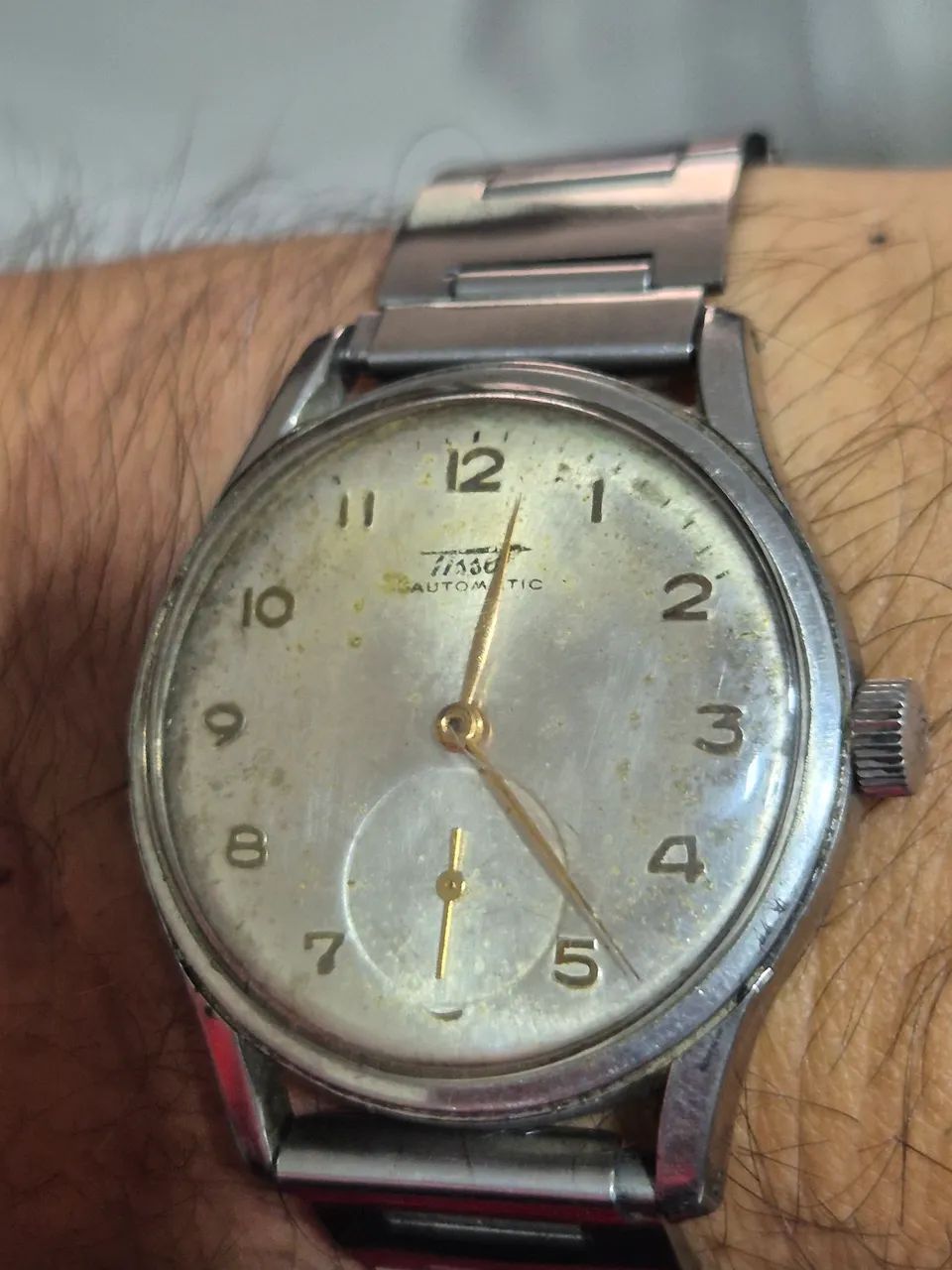 Relógio TISSOT AUTOMÁTICO BUMPER VINTAGE  -  DÉCADA DE 50   -   MODELO RARO