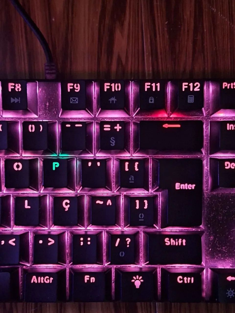 Teclado Mecânico Mancer Ghoul MK2 (Com defeito) - Foto 2