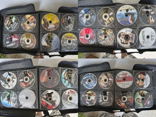 Case com 124 DVDs originais - Foto 4