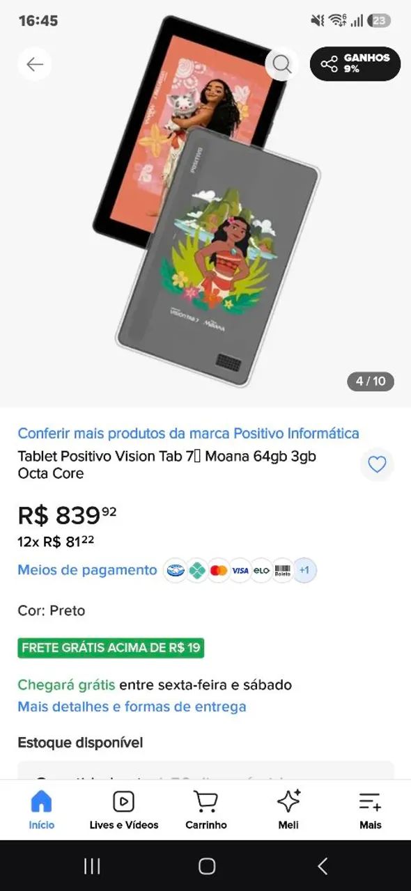 Tablet infantil semi novo - Foto 2