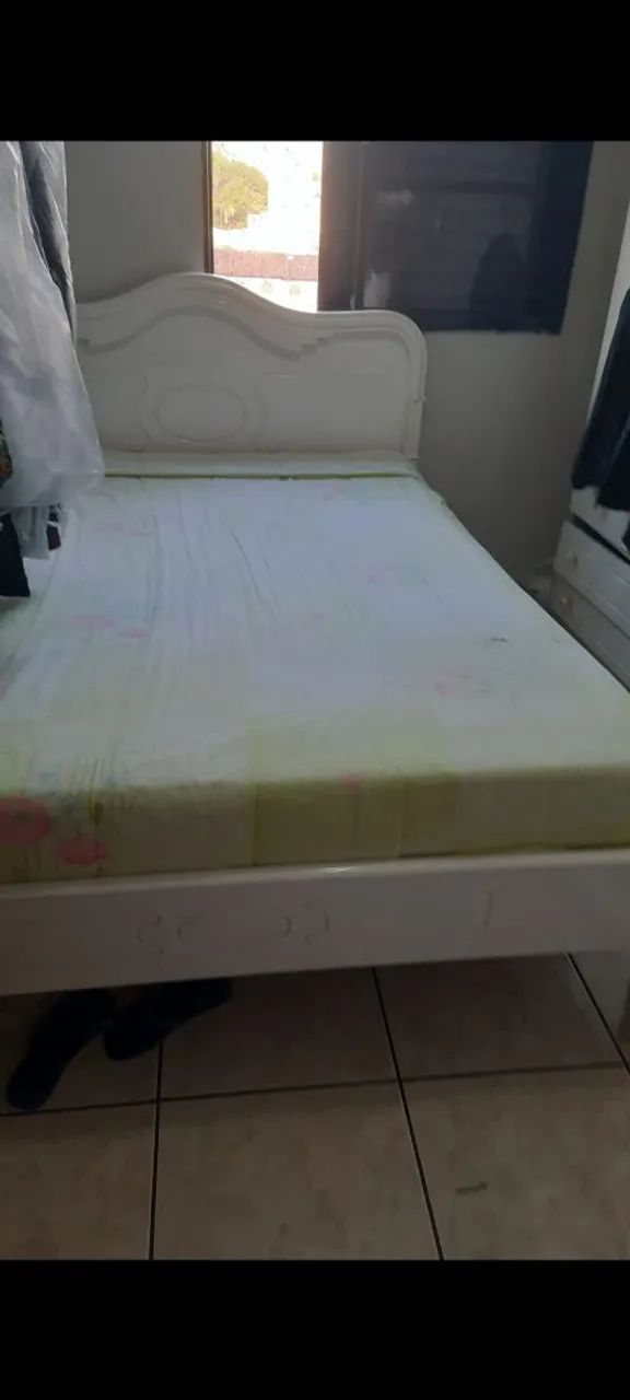 Cama de casal com colchão  - Foto 2
