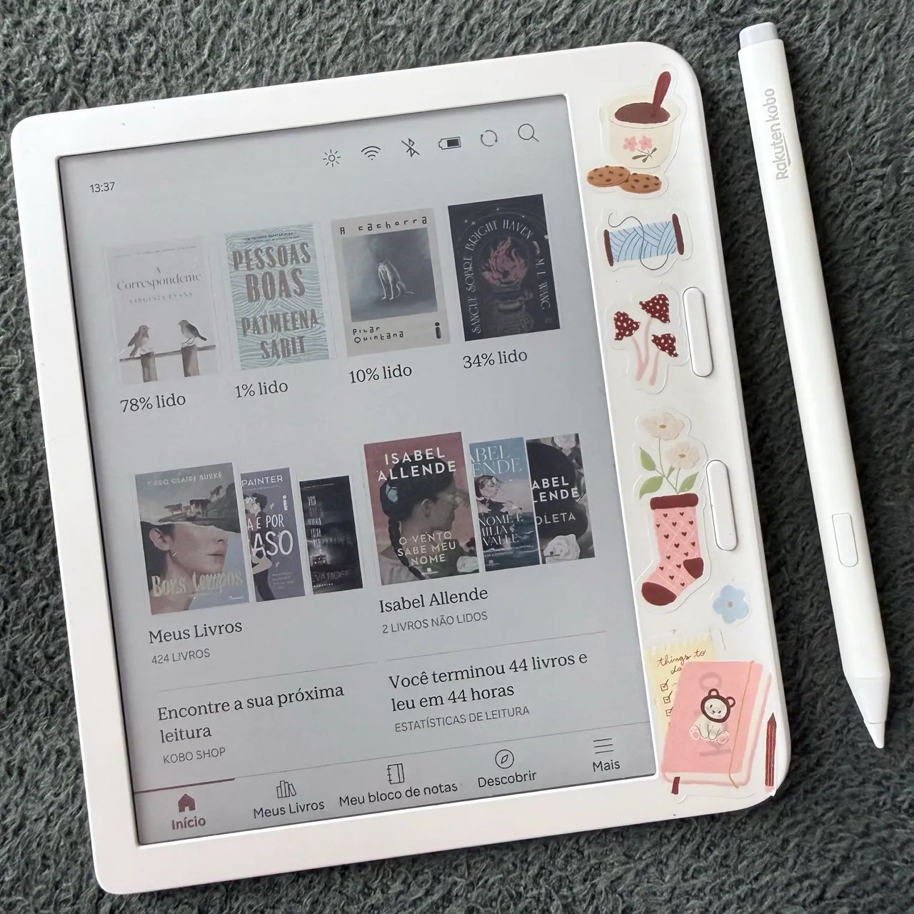 kobo libra colour + kobo stylus 2