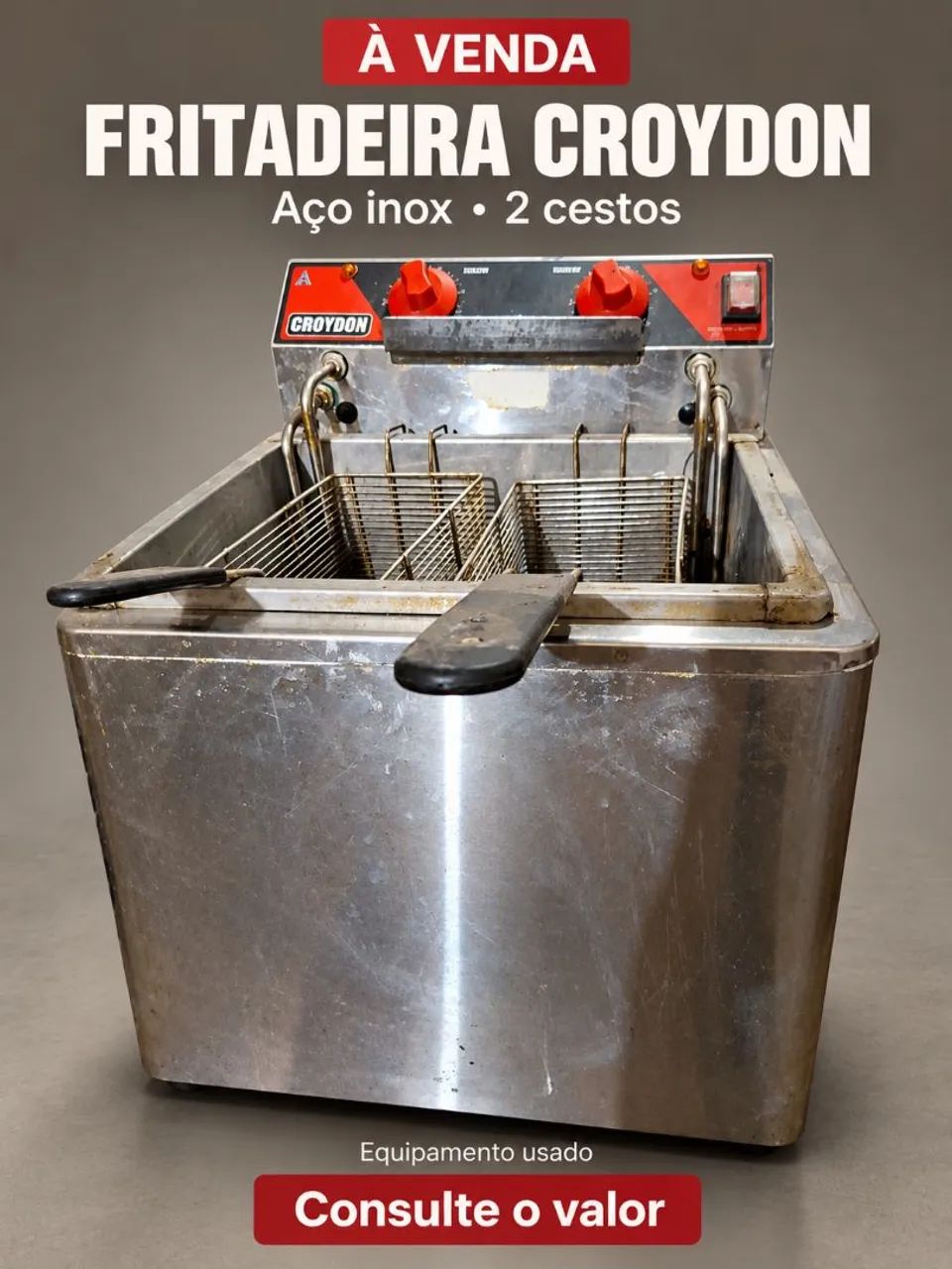 Fritadeira seminova