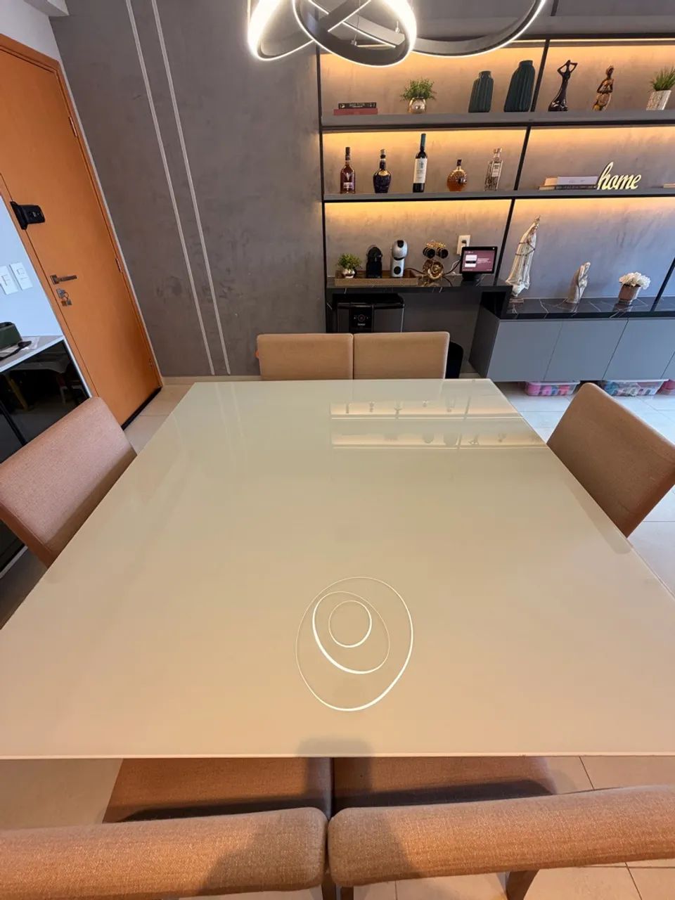 Vendo Mesa de Jantar Quadrada 1,40m - Foto 5