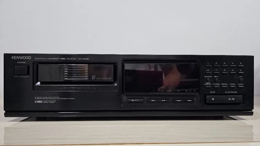 VINTAGE KENWOOD CD PLAYER MAGAZINE DP-M109 - Foto 2