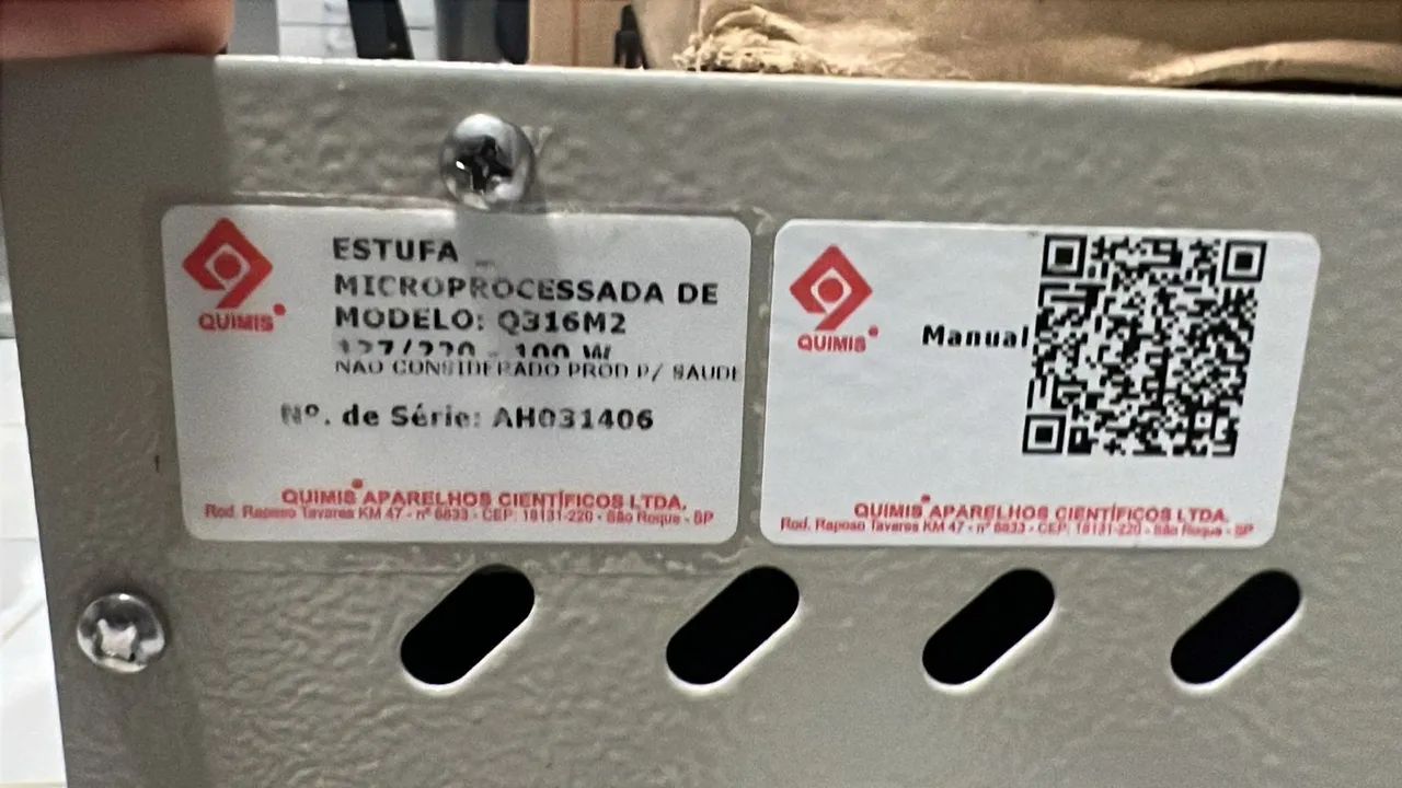 ESTUFA EQUIPAMENTO DA MARCA QUIMIS COM GARANTIA E INSTALAÇÃO  - Foto 2