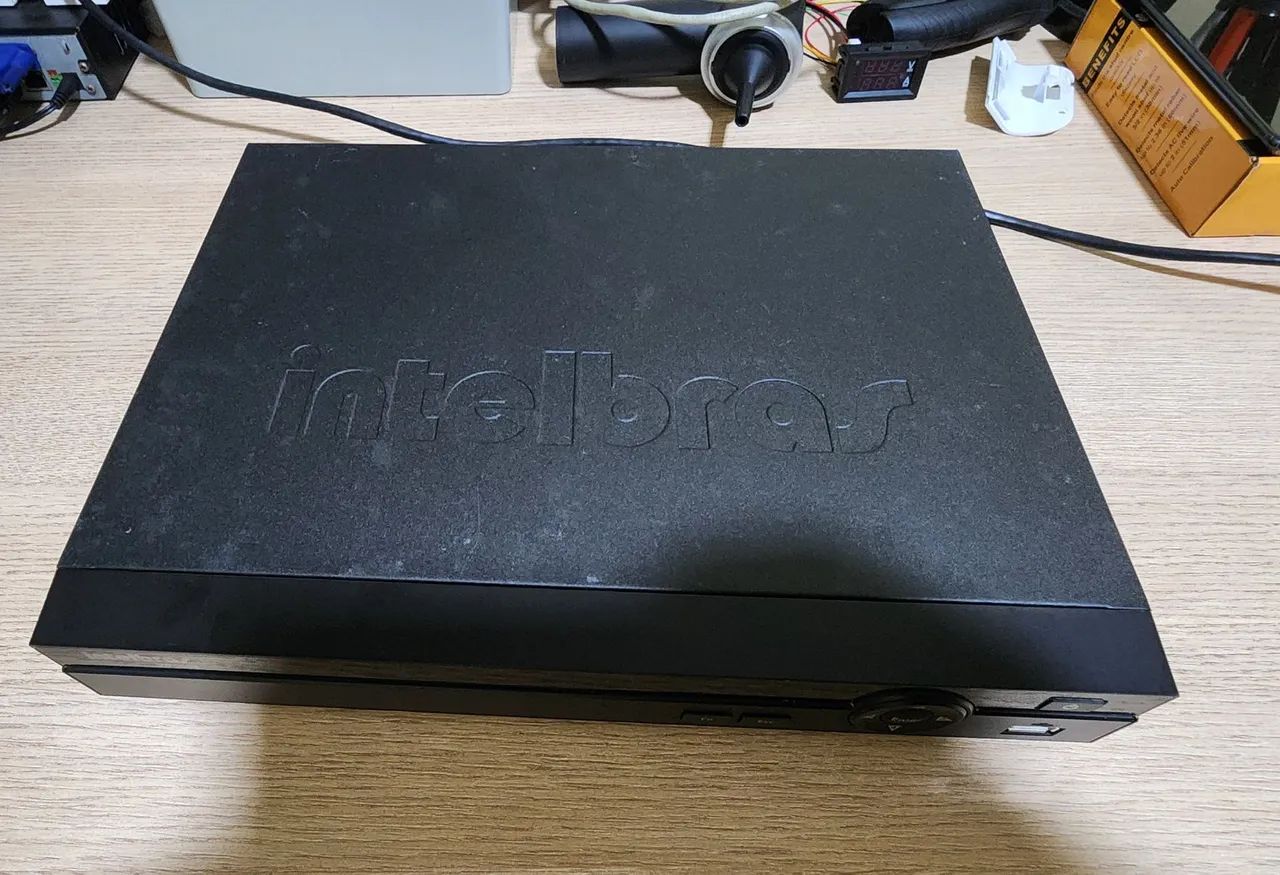 Gravador Digital VD 3008 Intelbras, só pega câmera analógica de resolução até D1 - Foto 3