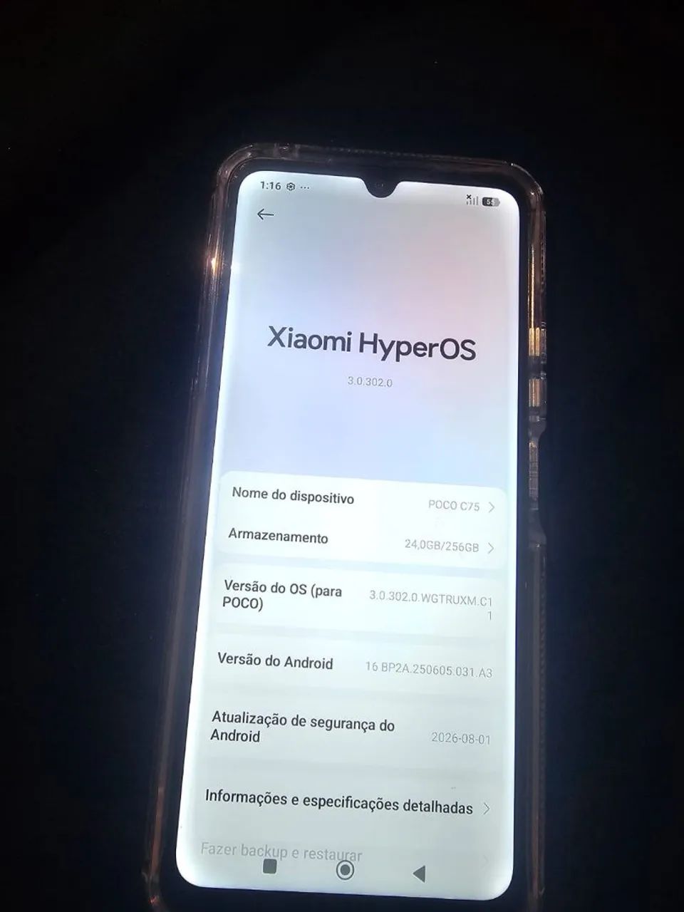 Poco C75 256gb 8+8ram - Foto 4
