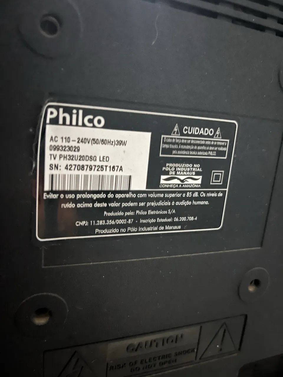 ? TV Philco 32? LED ? Funcionando Perfeitamente - Foto 3
