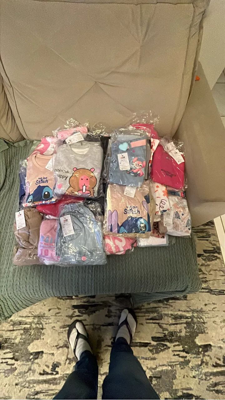 Lote Fechado Roupa Infantil Outono/Inverno - Preço mais baixo que a Fábrica