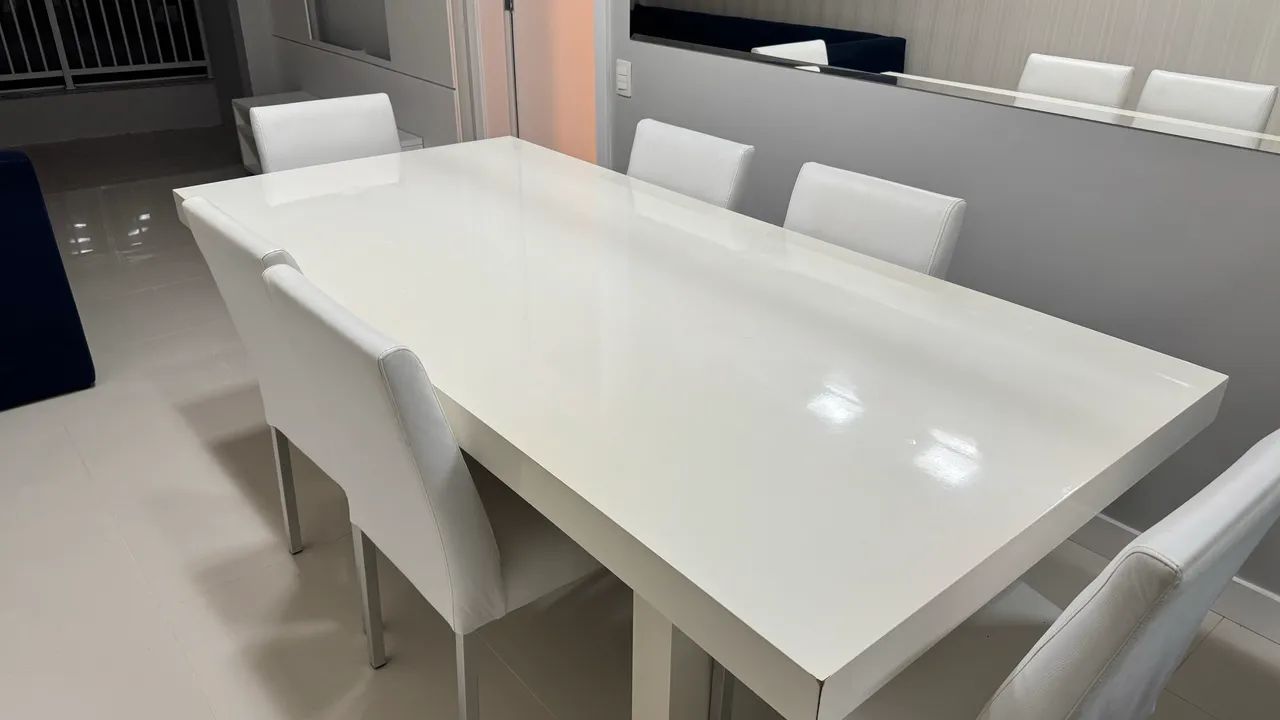 Mesa de jantar com 6 cadeiras  - Foto 2