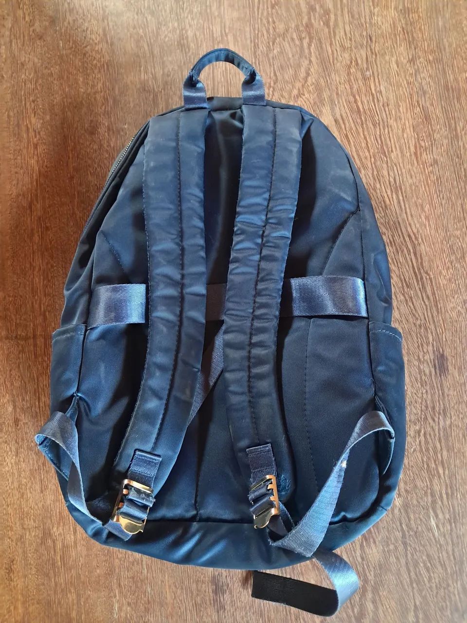 Mochila azul escuro  - Foto 3