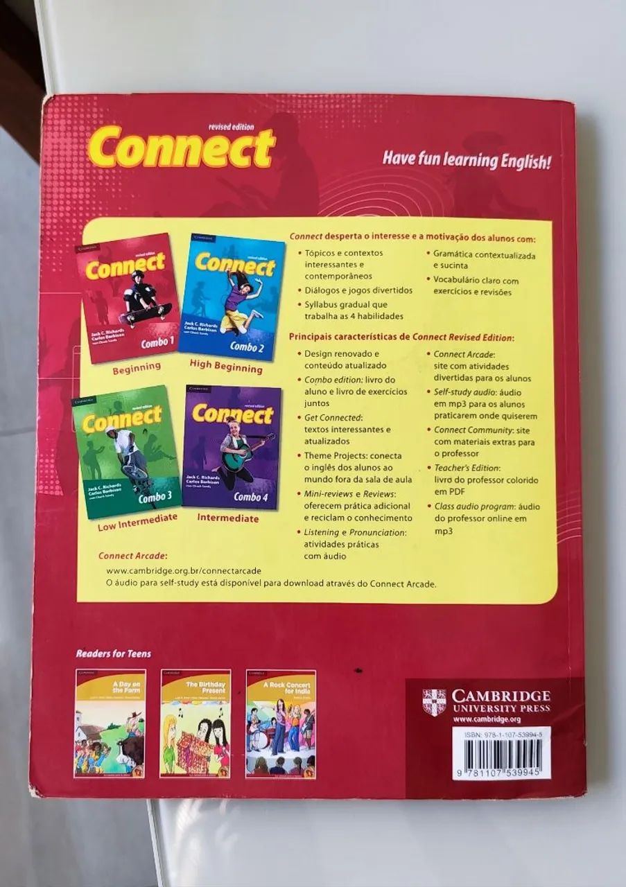 Livro de inglês CONNECT combo 1 - Foto 2