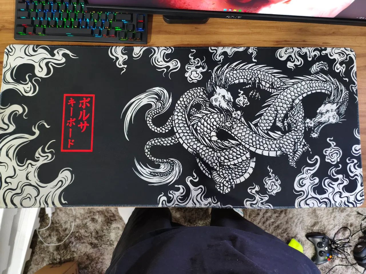 Mousepad Gamer Chinese Dragon - Foto 2