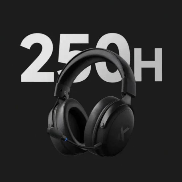 Headset Gamer Sem Fio MCHOSE V9 Pro Black Bluetooth PC Celular - Foto 4