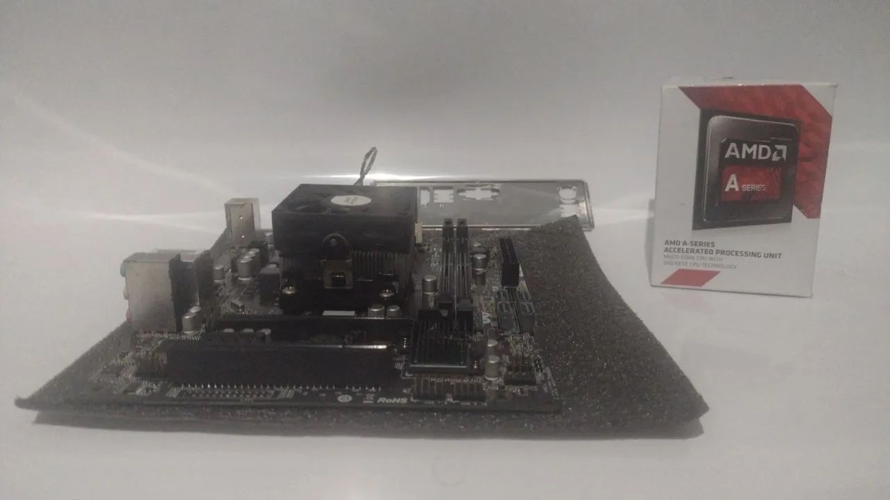Combo AMD A6 7480 + ASRock FM2A68M-HD+