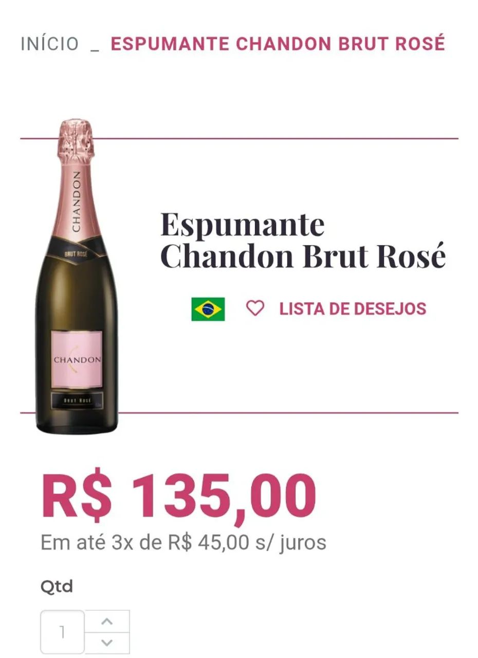 Espumante Rosé