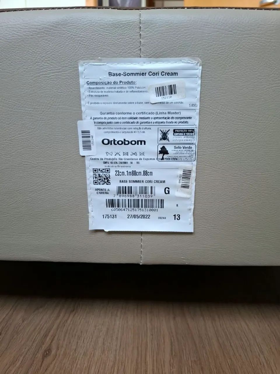Cama - Base de cama box solteiro ortobom - Foto 4