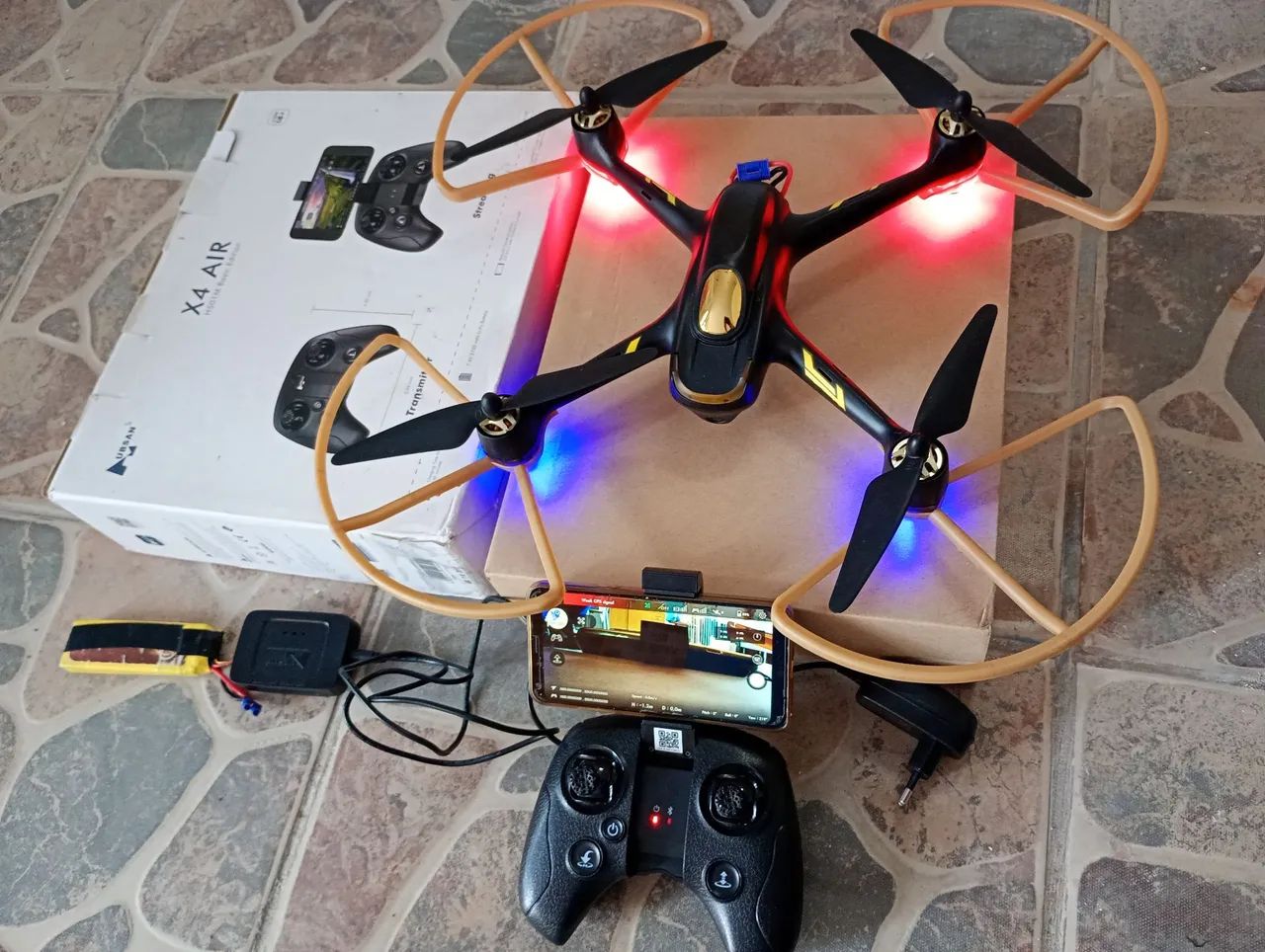 Drone hubsan com GPS  - Foto 3