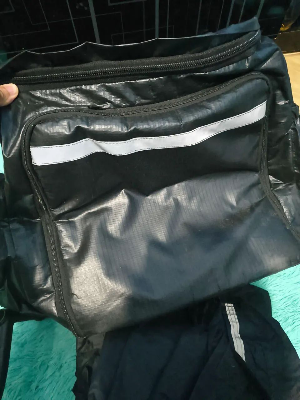 Bolsa + capa de chuva 