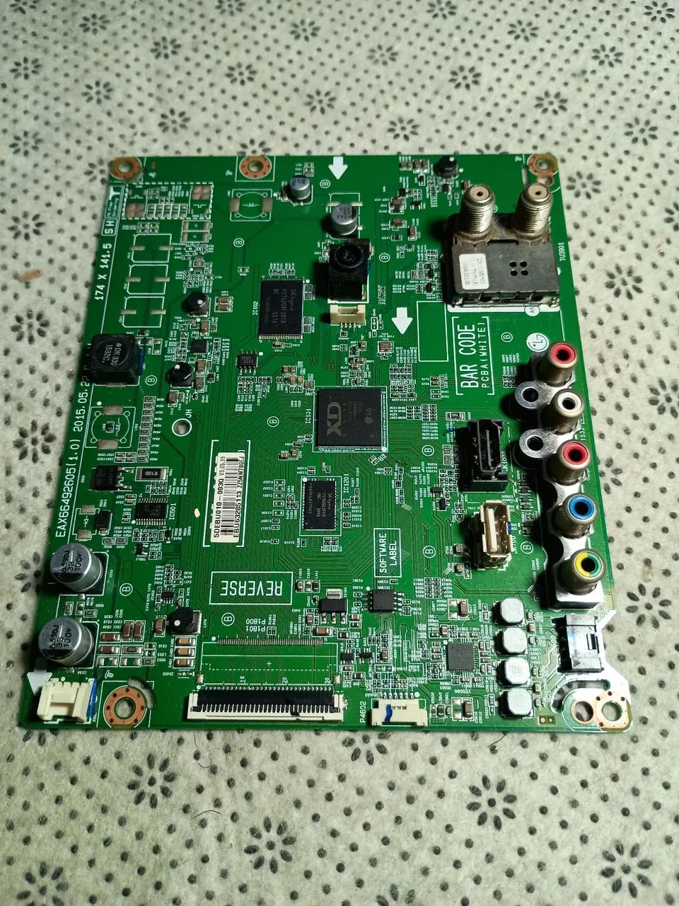 PLACA PARA TV LG.
