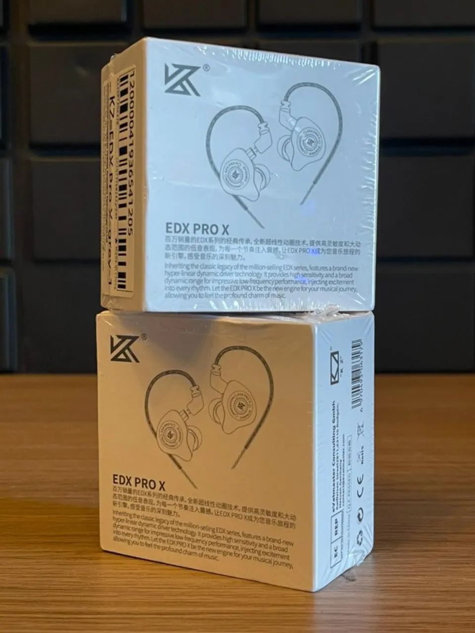 FONE KZ EDX PRO COM MICROFONE