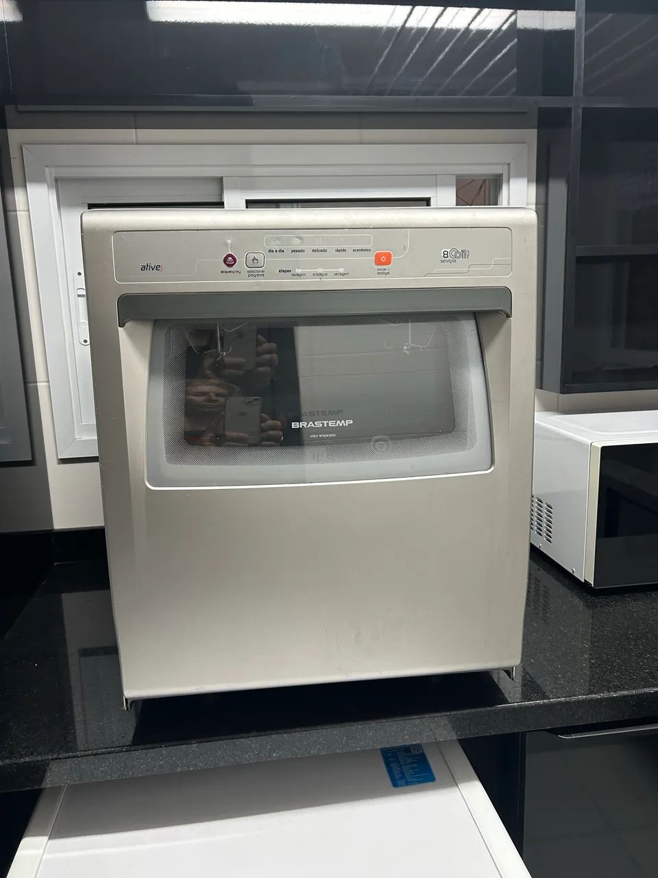 lava louça prata 8 serviços 220