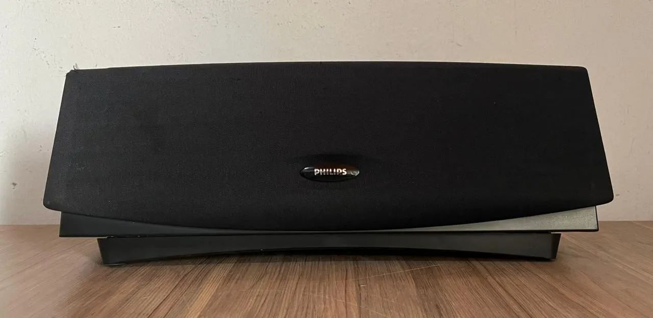 Caixa Central Philips Fb550 100 Rms *Aiwa*Sony Leia Descrição 