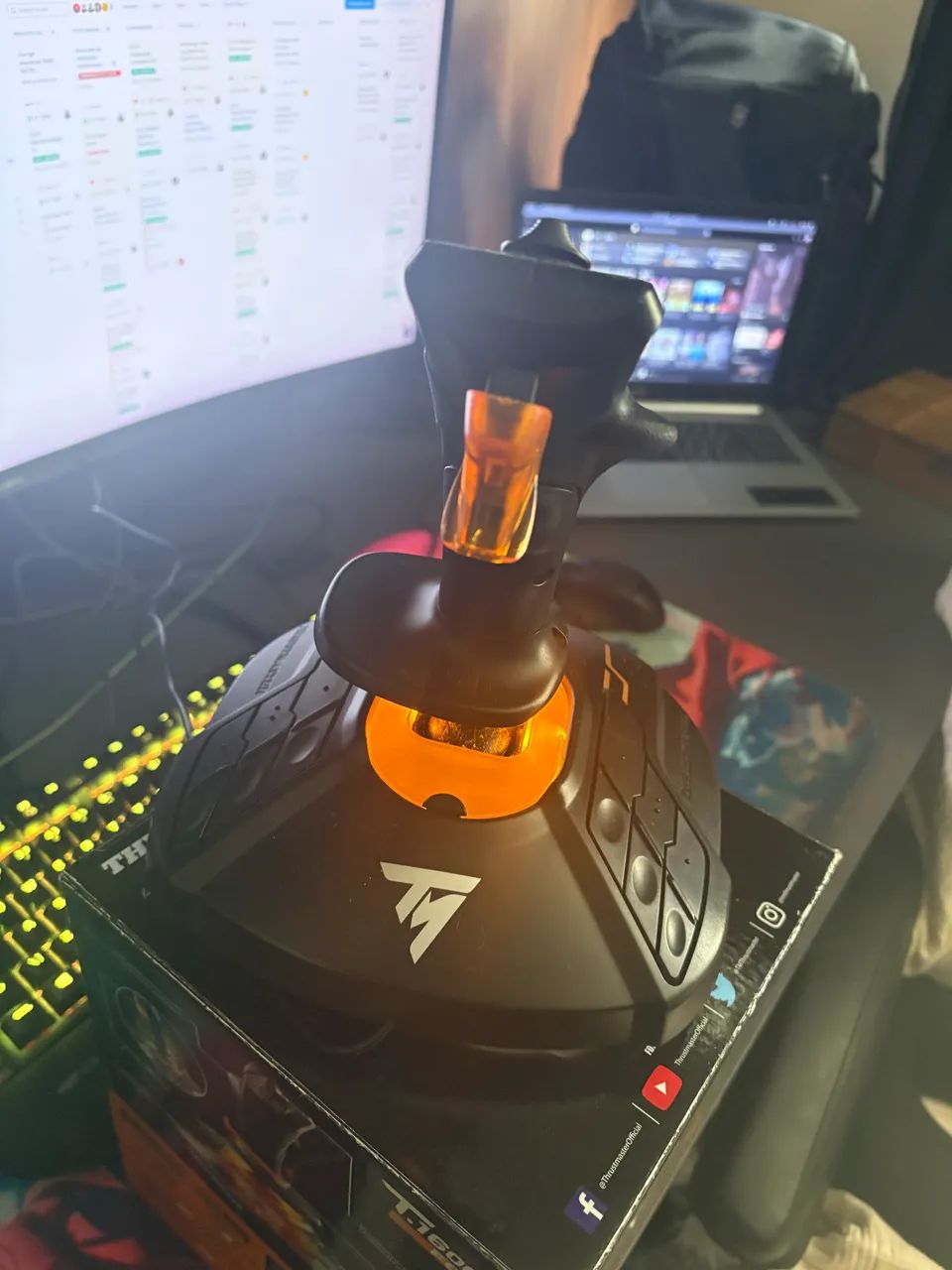 Manche thrustmaster 16000M fcs  - Foto 3