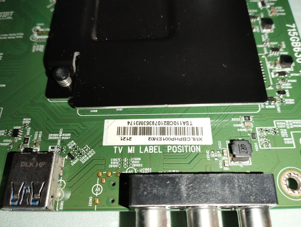 Placa da Fonte + placa principal da TV Philips 50 polegadas S TPM207L LA - Foto 3