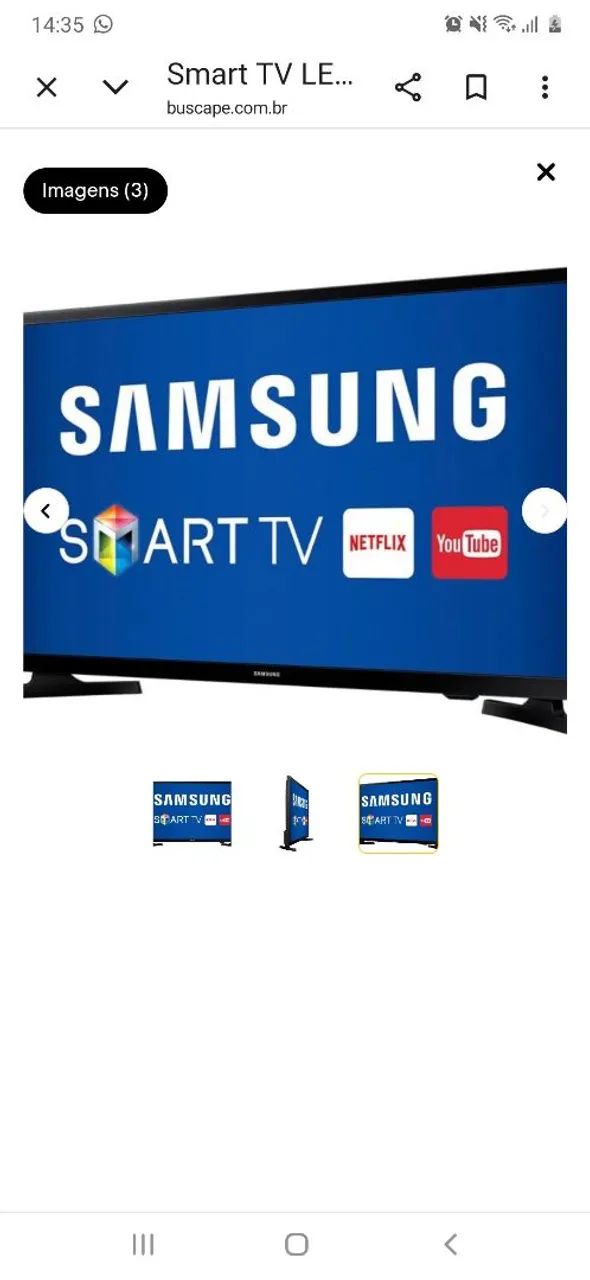 Tv Samsung smart led 43