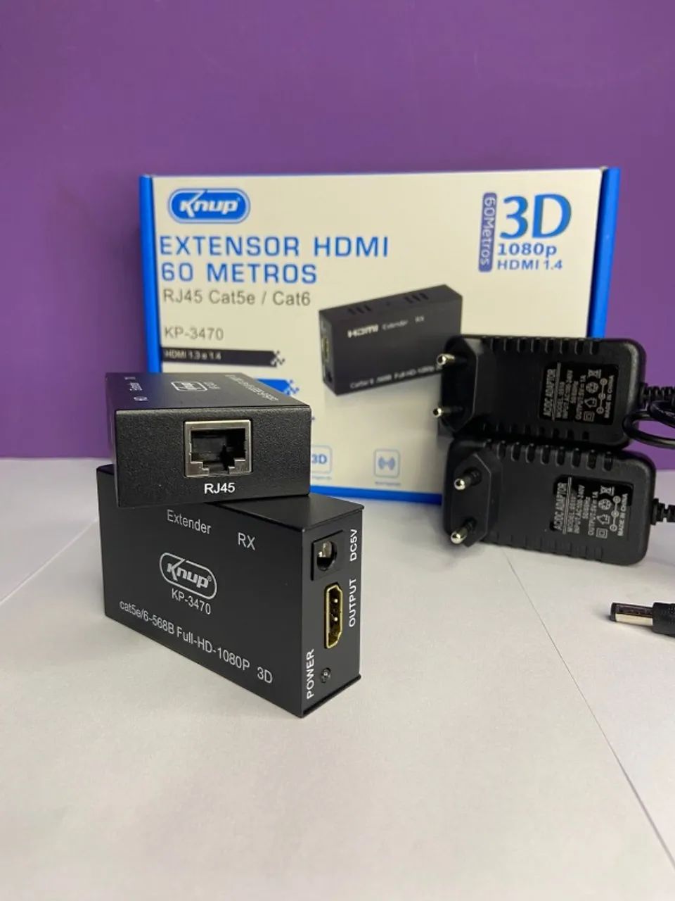 Extensor Hdmi 60 Metros - KP-3470 Knup