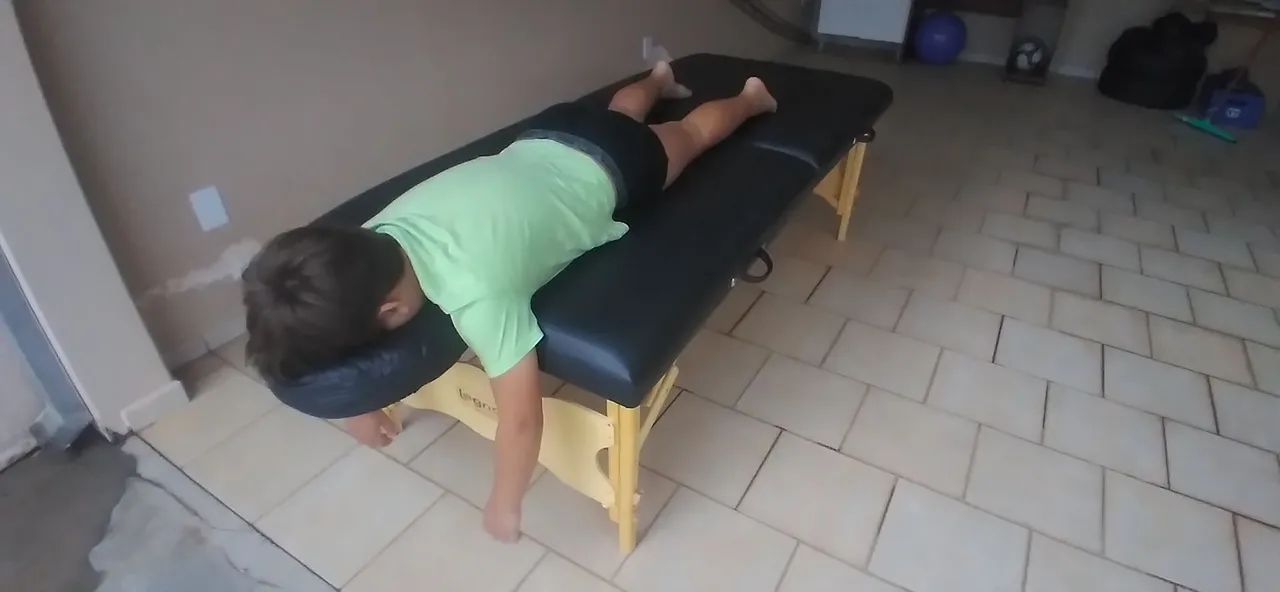 Maca para massagem Legno portátil e ajustável. - Foto 3