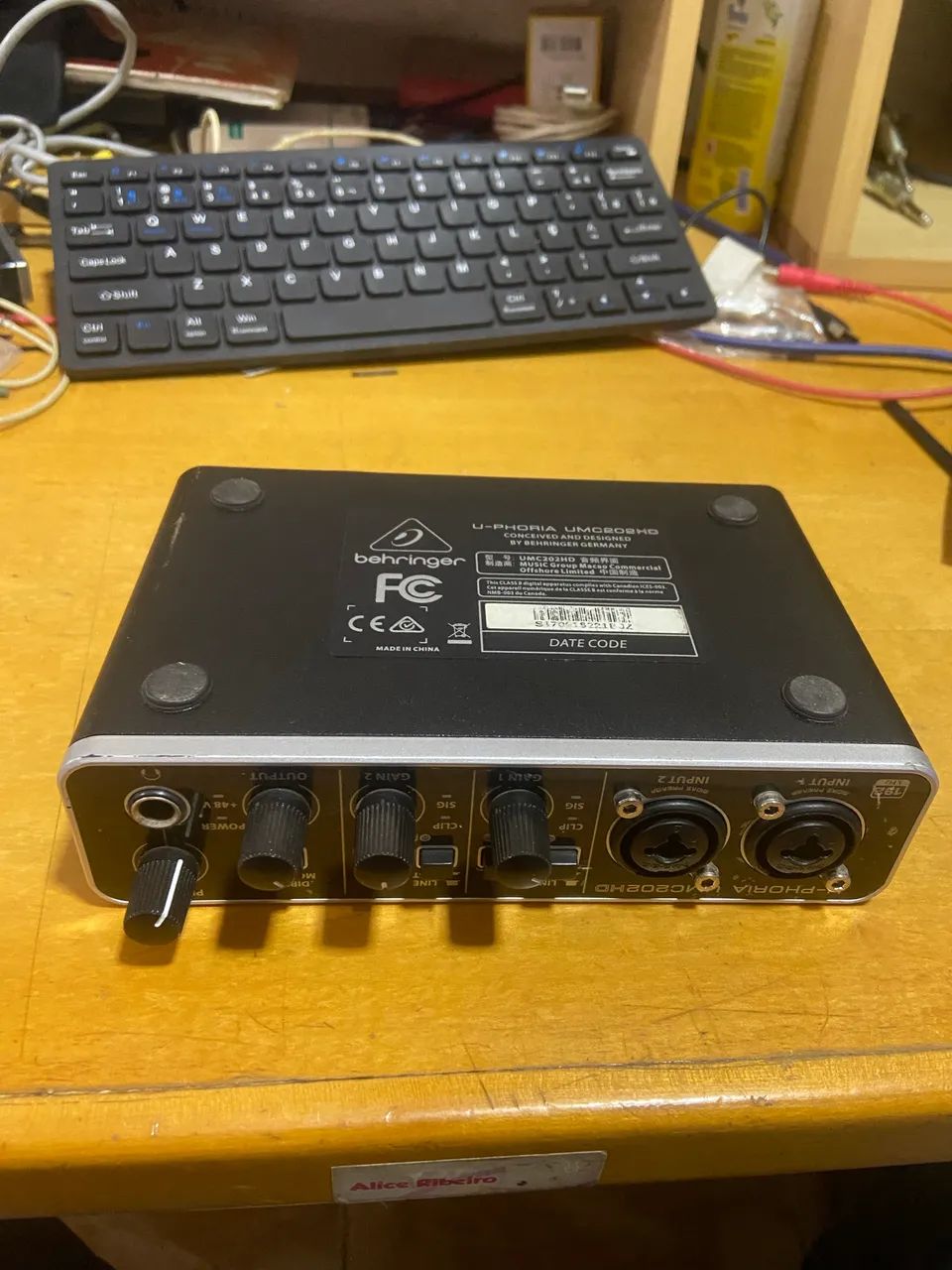Interface Behringer U-Phoria UMC202HD - Foto 2