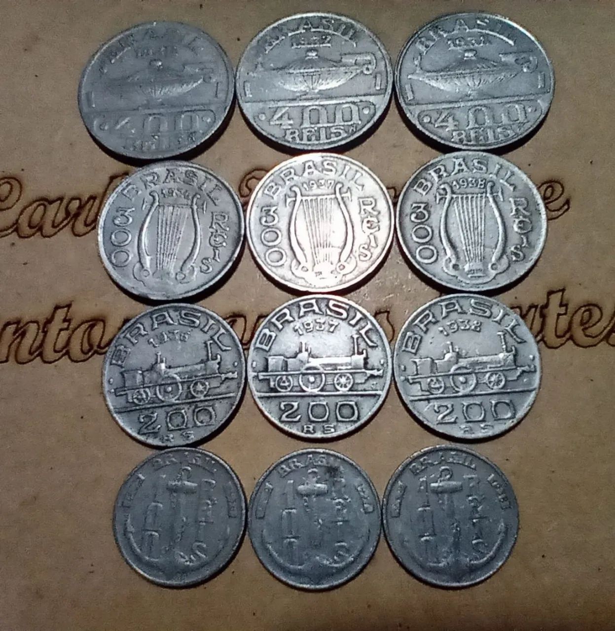 Moedas antigas 