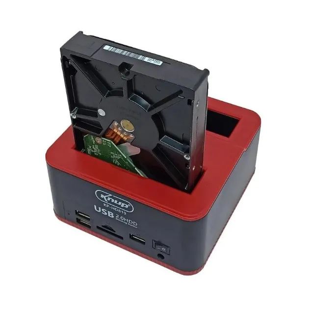 Dock Station  Para HD Sata 2.5 e 3.5 Knup - Foto 2