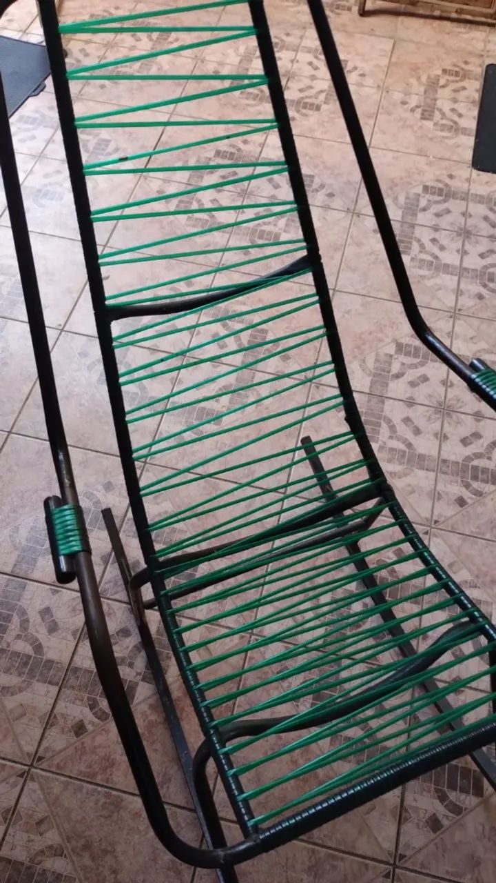 Cadeira de varanda e balanço tubular  - Foto 2