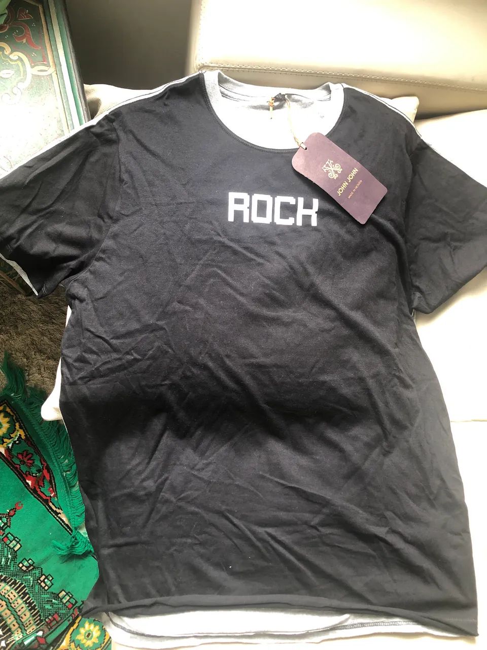 Camiseta Rich JohnJohn Nova Única Tam.G