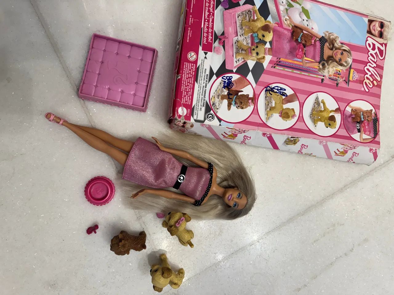 Potty training pups Barbie e cachorrinhos  - Foto 2