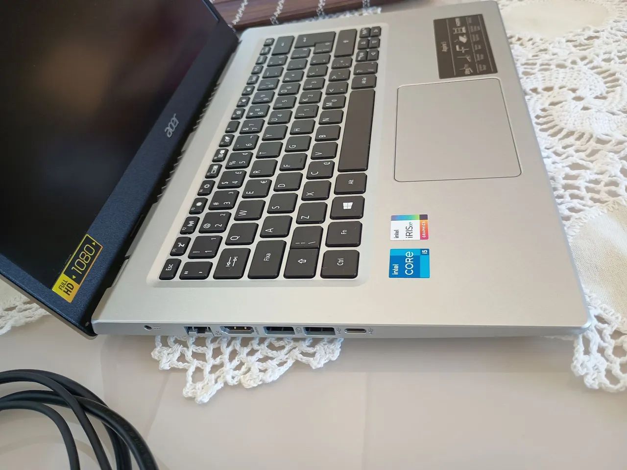 Notebook Acer I5 11Gen + 512GB SSD + 8GB RAM + Placa Gráfica Intel Iris XE   - Foto 3