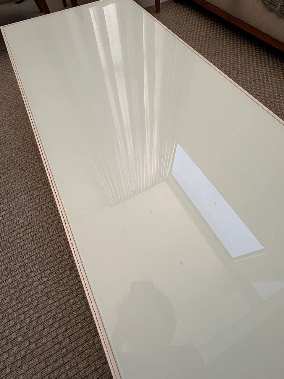 Mesa de Centro Branca em Laca - Foto 4