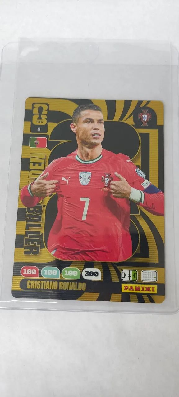 Lote cards Messi Cristiano Ronaldo Golden Baller 2026 - Foto 3