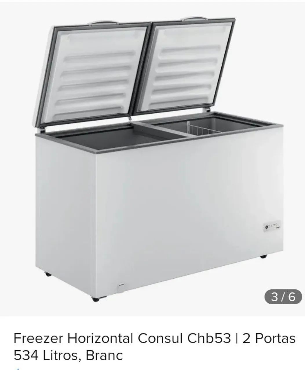 FREEZER CONSUL 538L