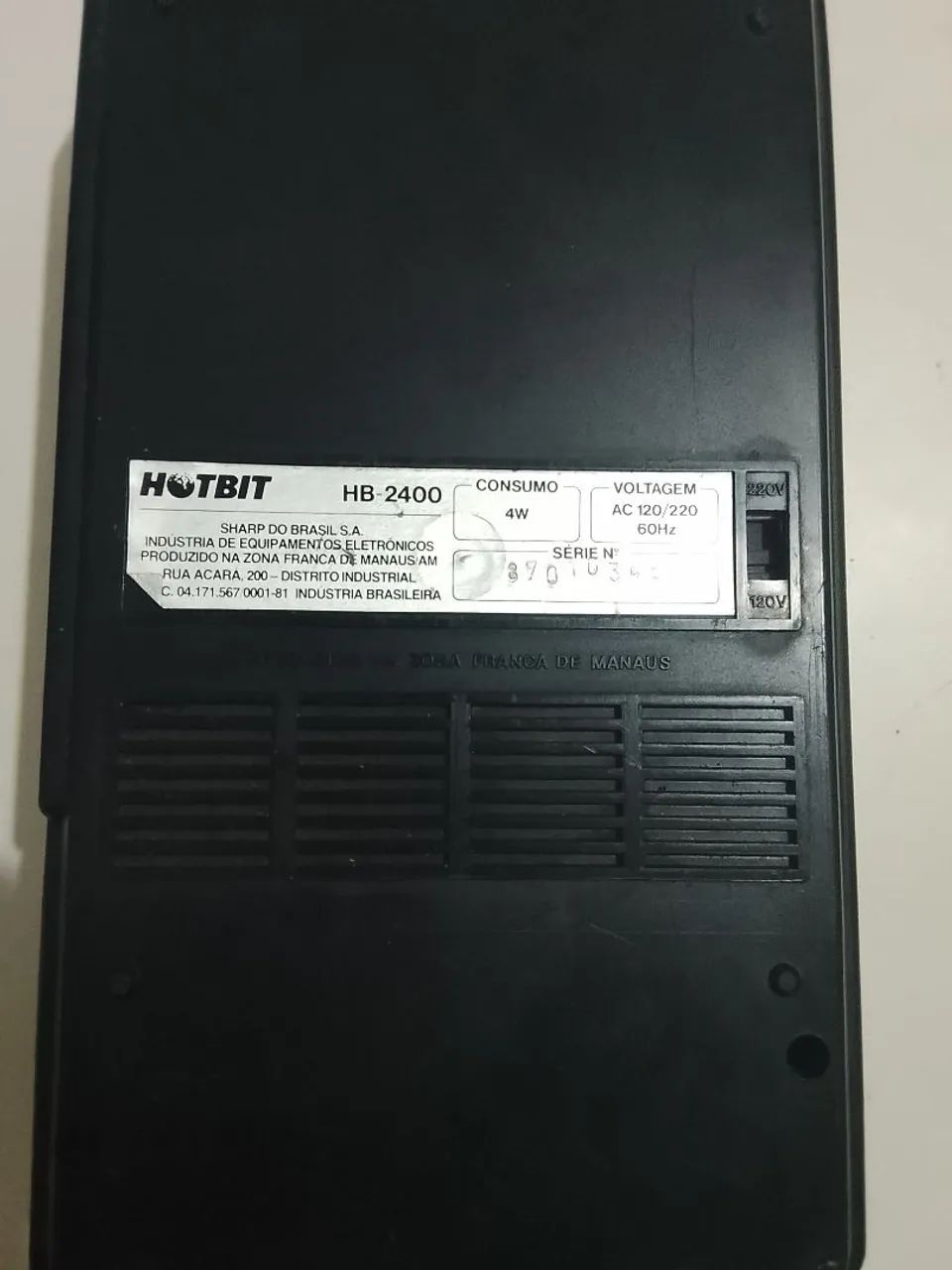 Hotbit sharp 2400 gravador e reprodutor de fitas - Foto 4